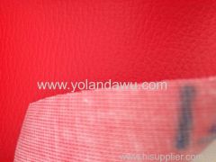 PVC artifical leather vinyl fabric