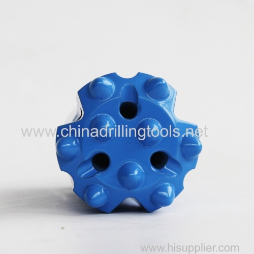 t45 thread button bits with t45 thread drill rod