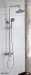 Classic fashion bathroom shower set with shower head and hand-held shower