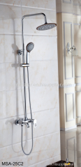 Classic fashion bathroom shower set with shower head and hand-held shower