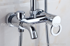 Classic fashion bathroom shower set with shower head and hand-held shower