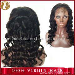 Virgin Human Hair Full Lace Wig