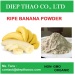 Food grade banana powder from riped banana