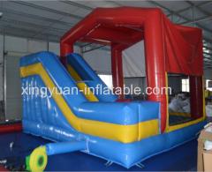 Inflatable Frozen Combo Bouncer and slide