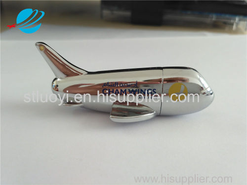 Custom Top selling aircraft usb flash drive