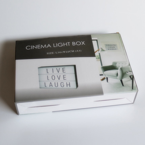 Customizable Night Light LED Box