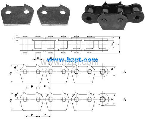 Sharp Top Chain 160-1-DP 32-1-DP C32B-1-DP For Wood Industry