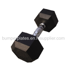 Wholesale Rubber Coated Hex Dumbbell