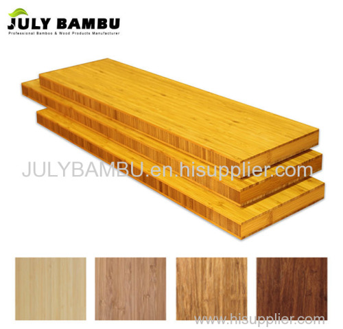 Laminated bamboo countertop for indoor