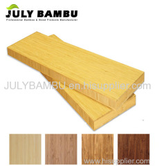 2450x650x38mm 5 Layers Laminated Kitchen Bamboo Countertops Worktop