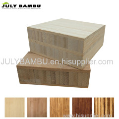 Laminated bamboo wood table top