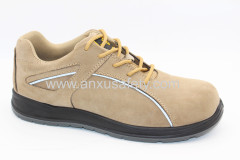 made in china suede leather safety shoes