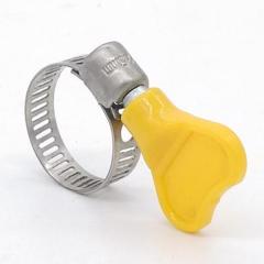 American type hose clamp with handle