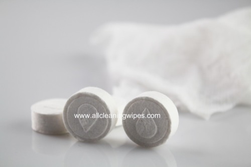 Mini Tissue Compressed Magic Towels OEM Magic Coin Tissue