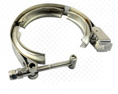 Custom strong stainless steel hose clamps heavy duty V band exhaust hose clamp