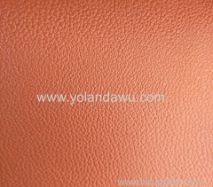 PVC sponge leather vinyl fabric from China