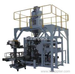 China bulk blended fertilizer packing machine