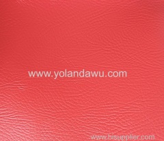 pvc sponge leather vinyl leather
