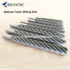 Ballnose Big Long Foam Mill Bits for EPS Poly Foam Cutting and robot milling