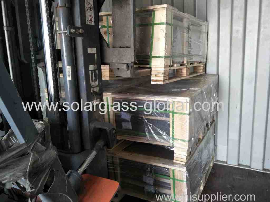 Solar glass for PV solar panel