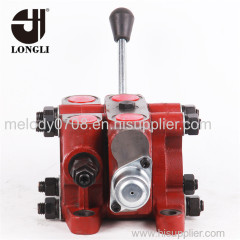 popular hydraulic multi-way large flow monoblock control valve