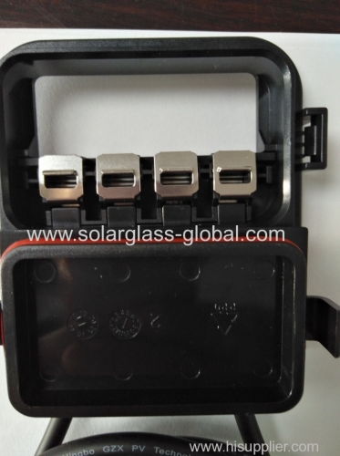 Solar junction box with TUV certificate protection degree IP67