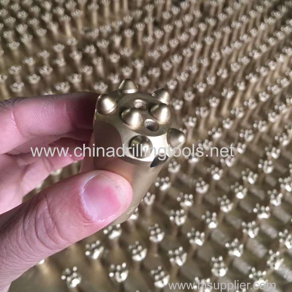 36mm taper button bits ordered by Peru customer