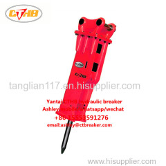 CTHB side top box type hydraulic rock breaker hammer made in yantai china factory price