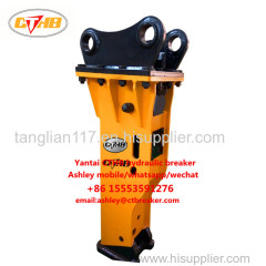 CTHB side top box type hydraulic rock breaker hammer made in yantai china factory price