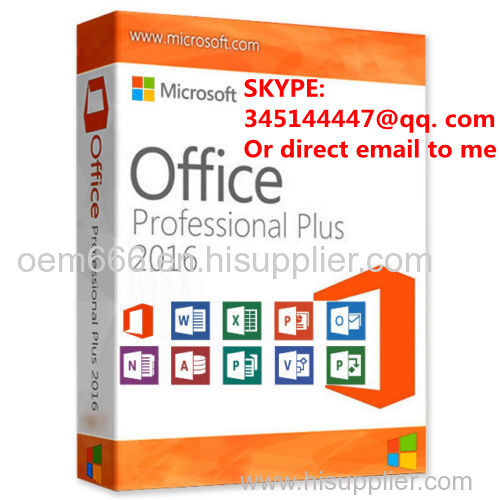 Microsoft Office 2016 Professional Plus Key MS Office Pro Plus Deutsch 32/64 Bit