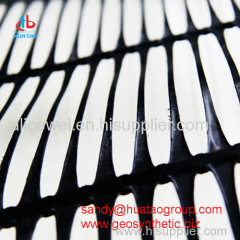 Polyester geogrid geosynthetic materials