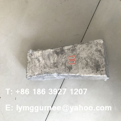 MgZr Magnesium Zironium alloy master alloy ingot