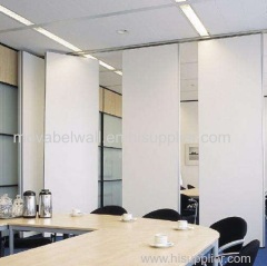 Decorative Sliding Door Conference Room Soundproof Operable Partition Wall
