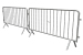 galvanized crowd control barrier cross type feet crowd control barricade 1100 mm crowd control barrier