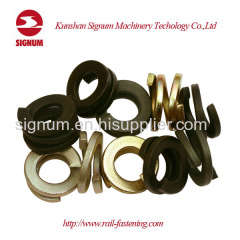 Double Coil Spring Washer