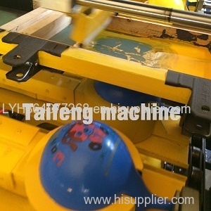 Various wedding decoration latex balloons printing machine 5sides 2colors balloons printing machine