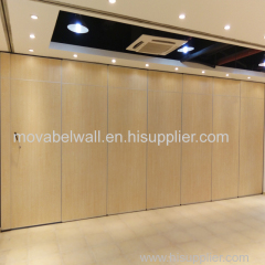 Decorative Interior Sliding Door Material Aluminium Track Restaurant Movable Folding Partition Wall