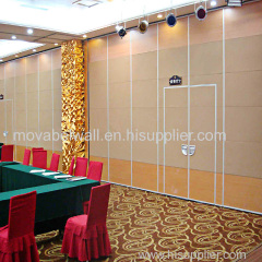 Sliding Track Aluminium Profile Movable Wood Partition Walls