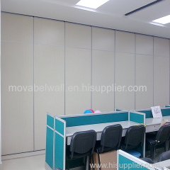 Decorative Interior Sliding Door Material Aluminium Track Restaurant Movable Folding Partition Wall