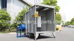 manual Powder coating Spray Booth