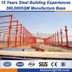 pre engineered warehouse heavy steel workshop strict quality monitoring