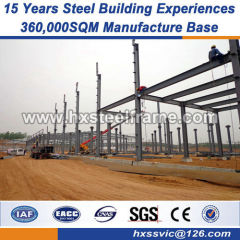 pre engineered workshop heavy steel workshop fast delivery