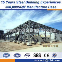 pre fab workshop heavy steel workshop Standardised solutions Heavy steel