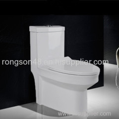 Water saving one piece western bathroom dual flush sanitary ware wc toilet