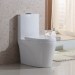 Bathroom sanitary ware new design competitive price siphonic s trap one piece ceramic WC Toilet