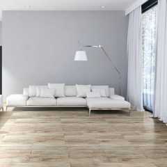 Grey Oak Wood Look 100% Virgin Residential & Commercial Luxury Vinyl Plank Flooring