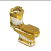 Modern golden sanitary ware bathroom luxury two piece washdonw toilet bowl wc from chaozhou manufacturer