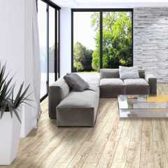 Indoor 7.5mm WPC Vinyl Flooring with Oak Wood Grain Texture Surface