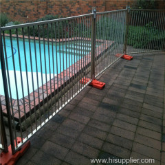 Anping factory direct sale aluminum galvanized or powder coated black retractable safety swimming pool fence