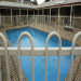 steel swimming pool fence